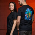 Bootstrapisland survival t-shirt Sunseeker design in the back.