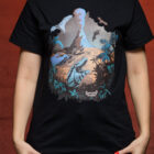 Bootstrapisland survival t-shirt Nightfall - black.