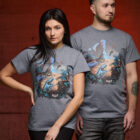 Nightfall T-shirt - Graphite 1 Bootstrapisland survival t-shirt Nightfall - graphite.