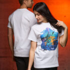 Bootstrapisland survival t-shirt Sunseeker – white.